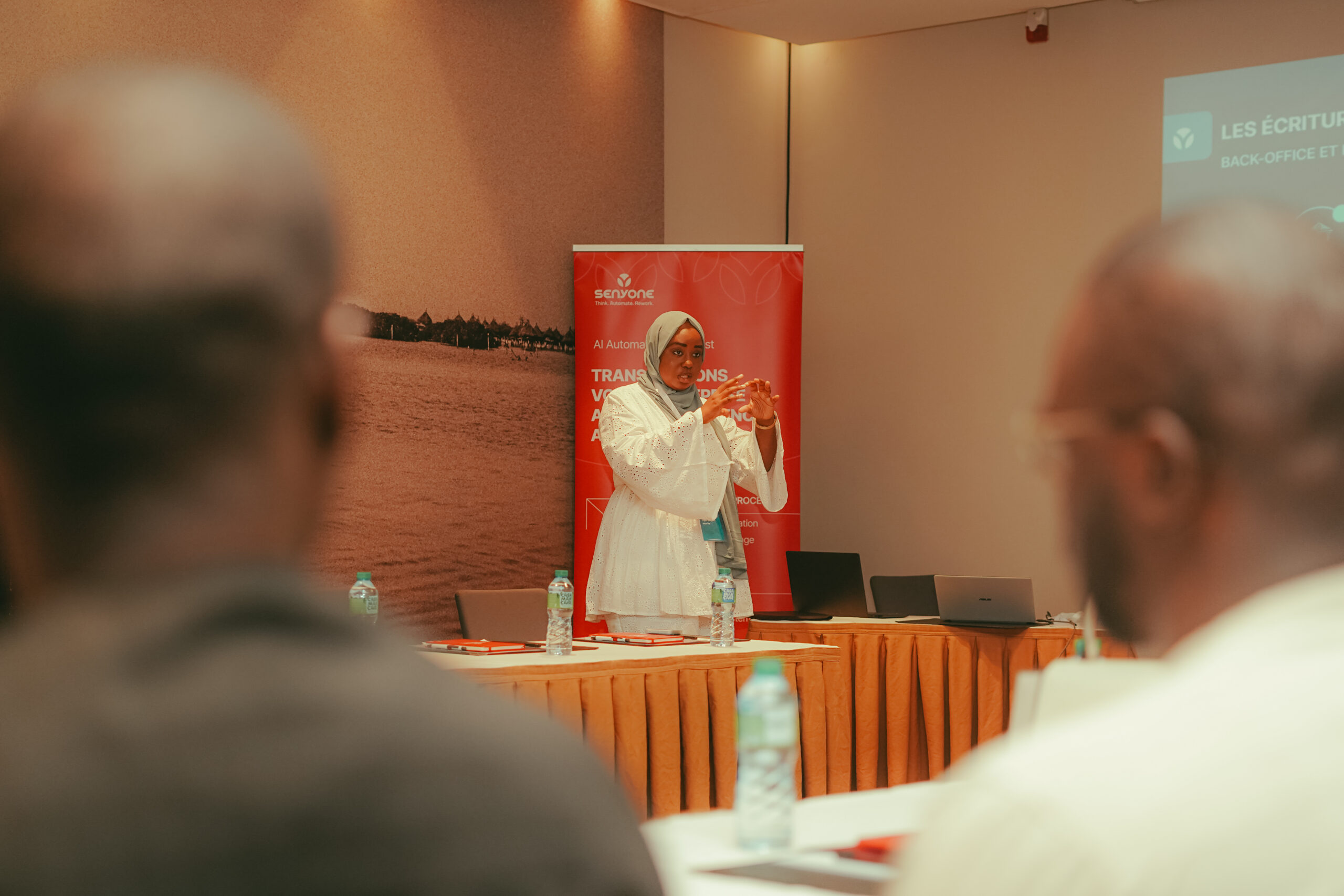 Evenement PI-SPI Senyone Noom Hotel Dakar automatisation bancaire